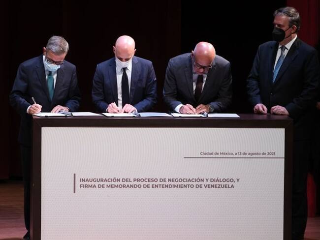 Negociaciones entre gobierno y oposición venezolana . Foto: Getty Images