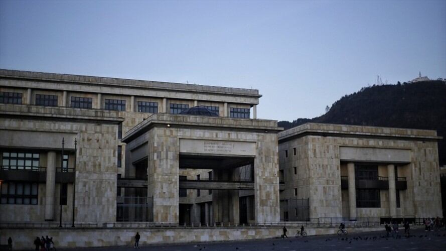 Foto de referencia de la fachada del Palacio de Justicia. Foto: Colprensa