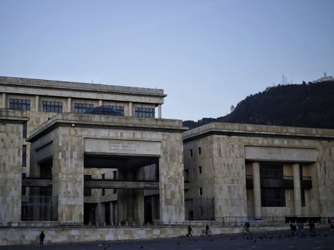 Foto de referencia de la fachada del Palacio de Justicia. Foto: Colprensa