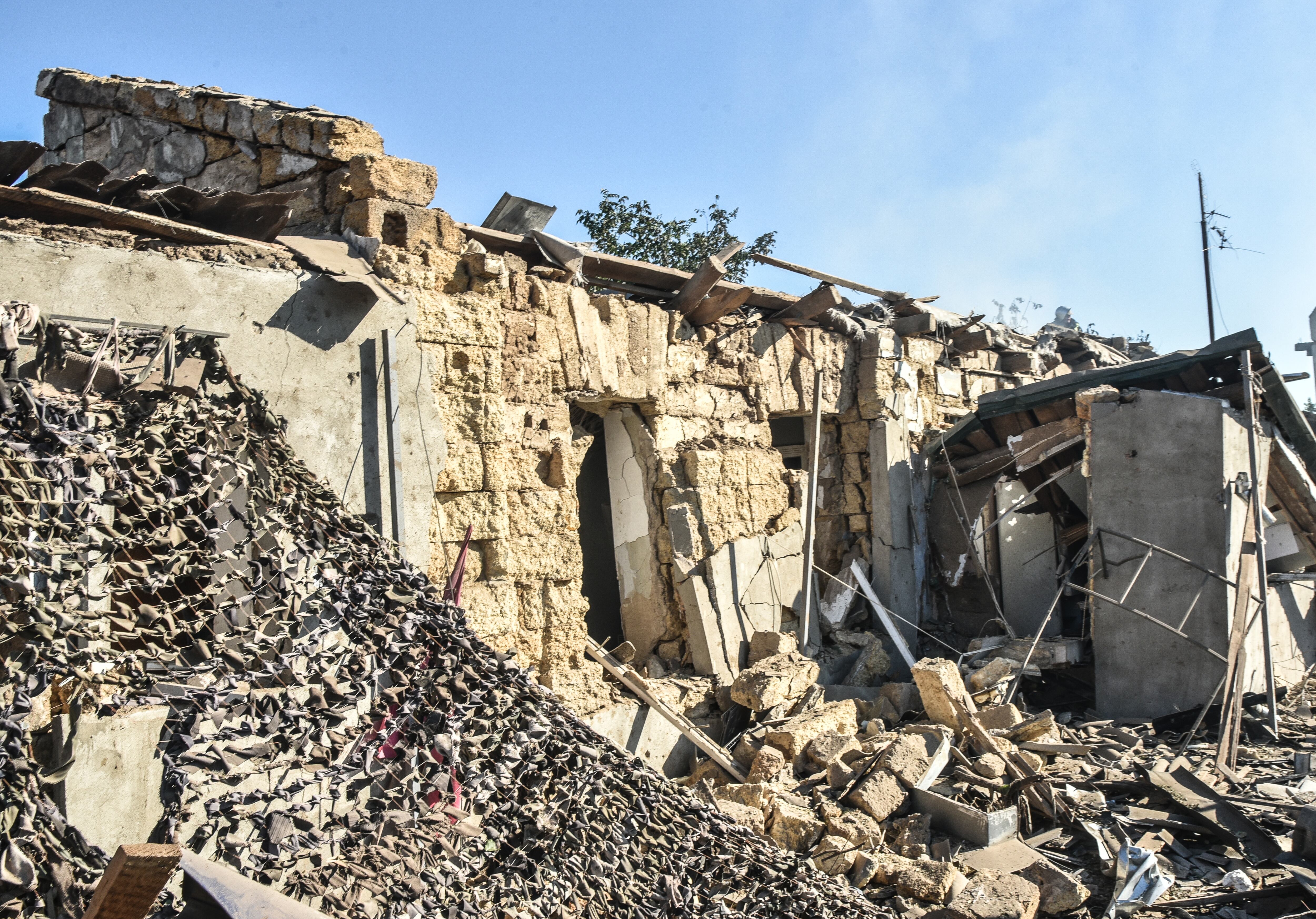 Imagen de referencia de los ataques en Odesa, Ucrania. (Photo by Maksim Voytenko/Anadolu Agency via Getty Images)