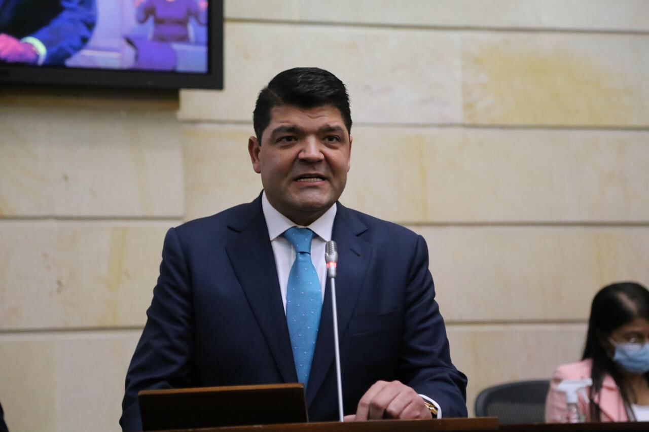 Juan Diego Gómez, presidente del Senado de la República (Colprensa-Senado).