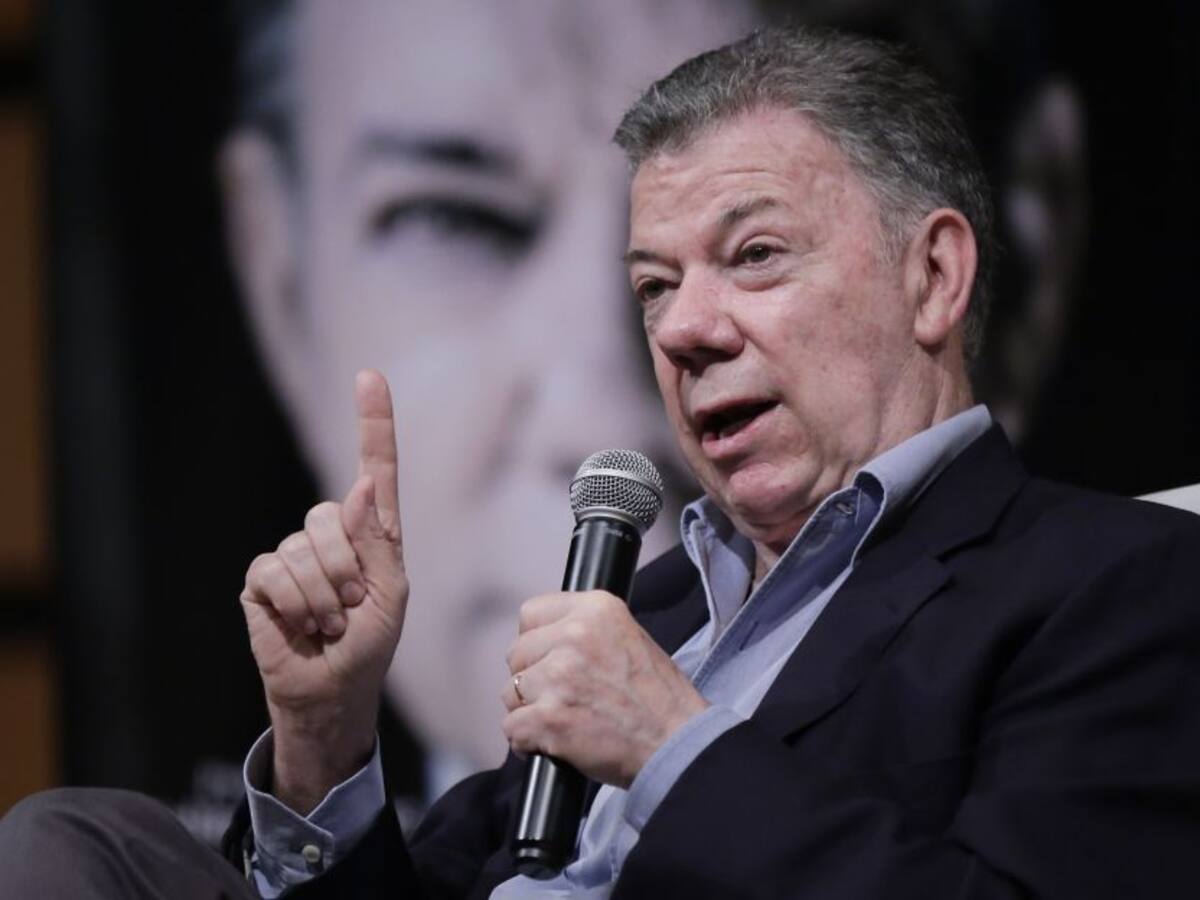 No se puede improvisar: Juan Manuel Santos sobre paz con ELN