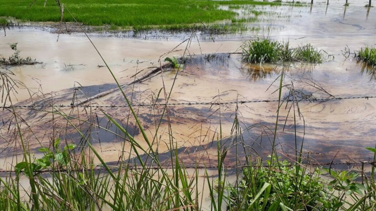 Derrame de combustible en el río Putumayo