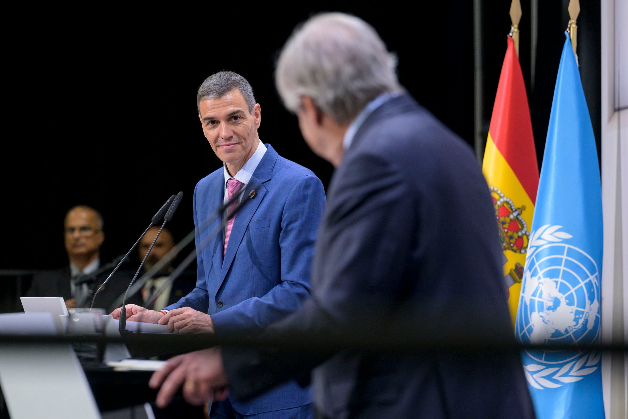 Pedro Sánchez. Foto: EFE/EPA/UN PHOTO/MANUEL ELIAS.