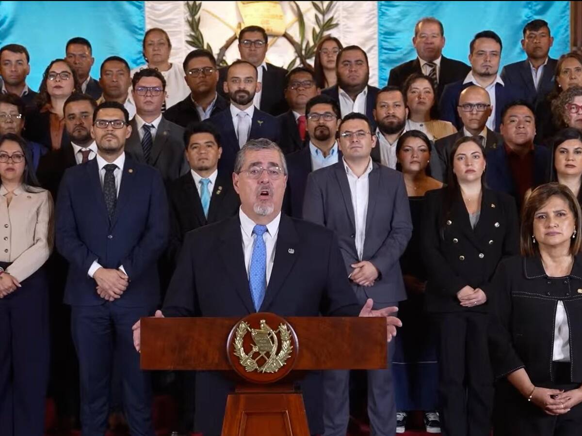 El presidente de Guatemala advirtió que las elecciones de 2027 están en peligro