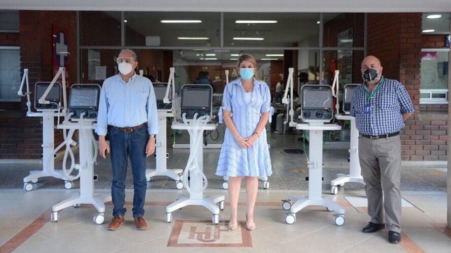 Aumenta la capacidad UCI en Santa Marta para enfrentar la pandemia. Foto: Cortesía: Alcaldía de Santa Marta