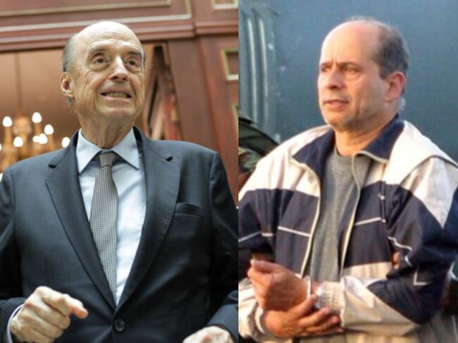 Álvaro Leyva y Simón Trinidad. Foto: (Colprensa - John Paz) / Colprensa