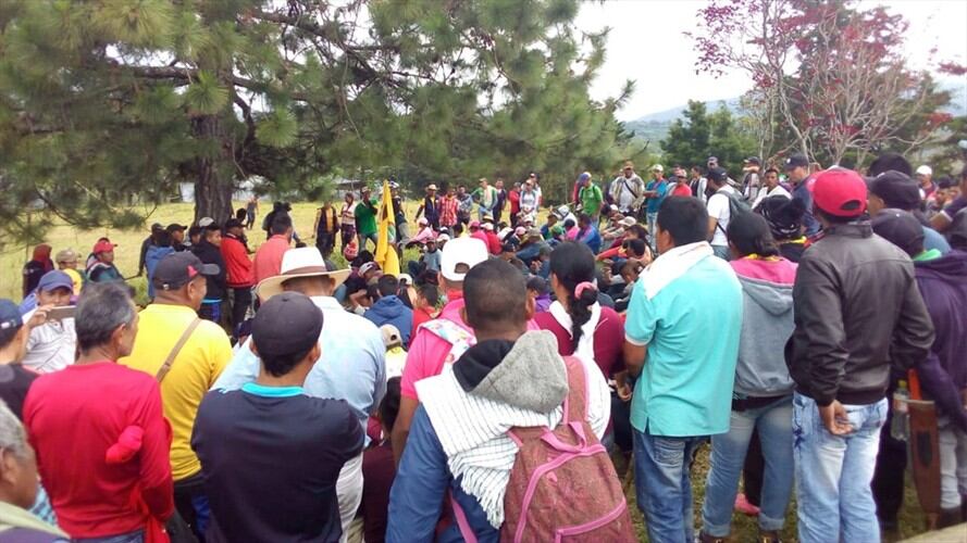 Indígenas convocan nuevamente al presidente Iván Duque al Cauca. Foto: Cortesía