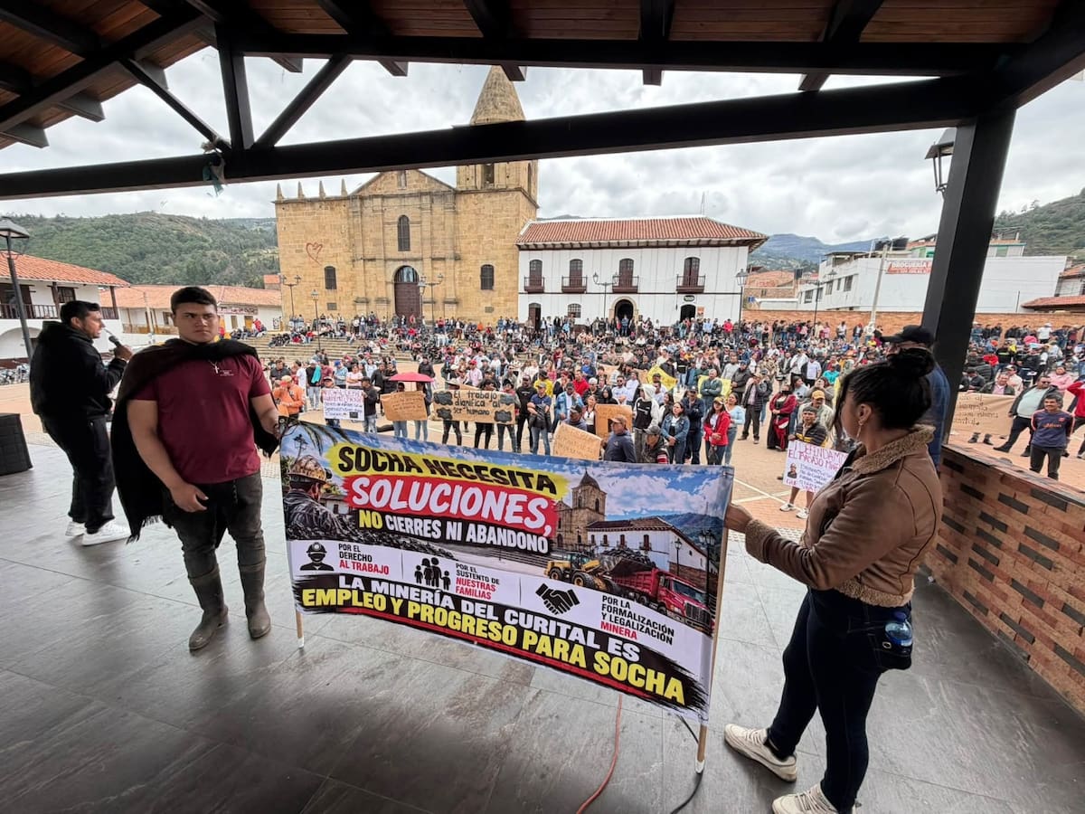 Mineros de Socha piden plazo para avanzar en la formalización y advierten crisis económica y social