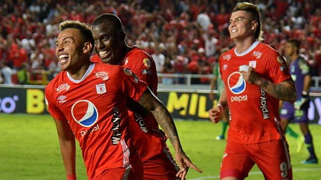 América se clasificó de forma anticipada al a siguiente ronda de la Liga Águila 2019-2. Foto: Colprensa