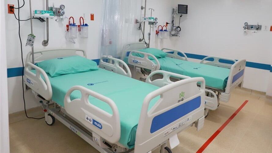 El número de pacientes hospitalizados por COVID-19 en el Valle del Cauca, pasó de siete a 24 diarios. Foto: Gobernación del Valle del Cauca