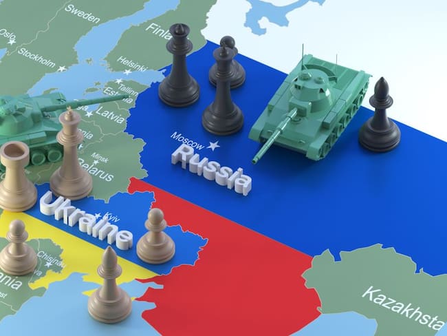 Conflicto Ucrania y Rusia. Ilustración Getty Images