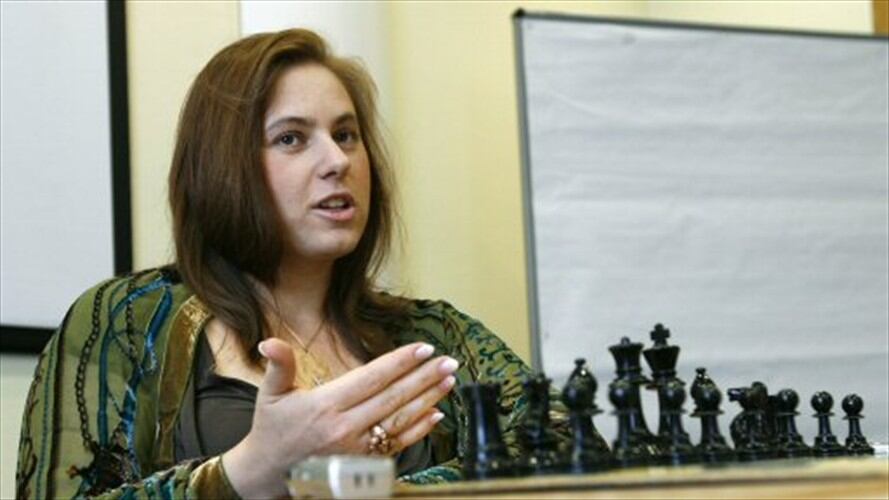 la húngara Judit Polgár. Foto: Associated Press - AP
