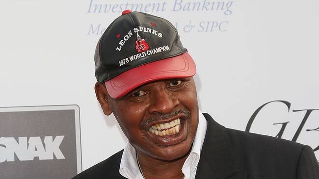 Spinks había sido hospitalizado en diciembre en Las Vegas por un cáncer que le había sido diagnosticado cinco años antes.. Foto: Getty Images