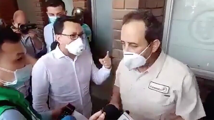 Enfrentamiento entre Supersalud y gobernador del Magdalena por intervención de un hospital. Foto: Cortesía