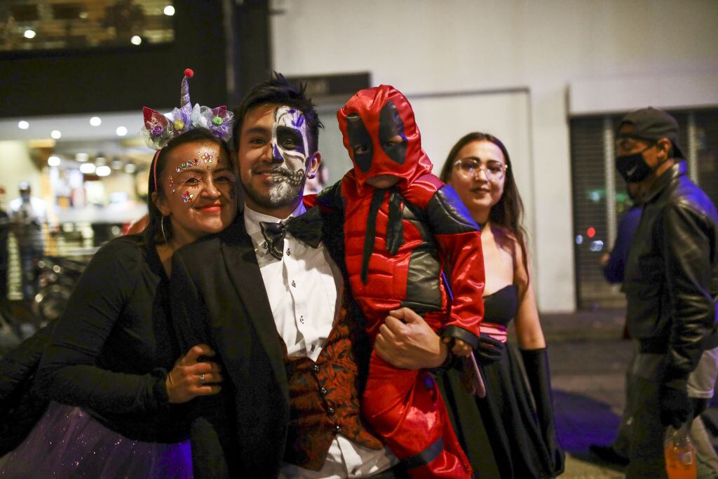 Halloween en Bogota. Foto: