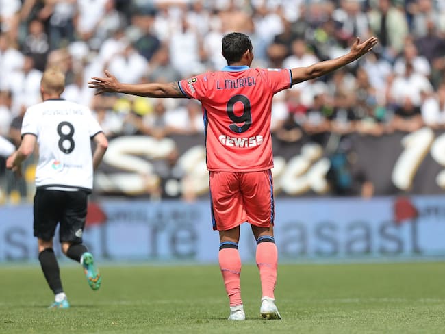 Luis Fernando Muriel del Atalanta.l (Photo by Gabriele Maltinti/Getty Images)