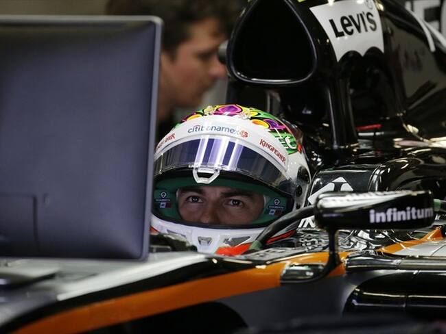Sergio Pérez, de la escudería Force India. Foto: Associated Press - AP/Rebecca Blackwell