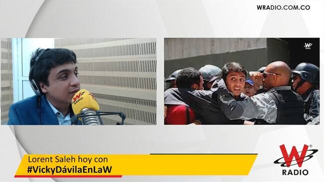 Saleh dice que sospecha de que no querían dejarlo vivo.. Foto: La WCon Vicky Dávila