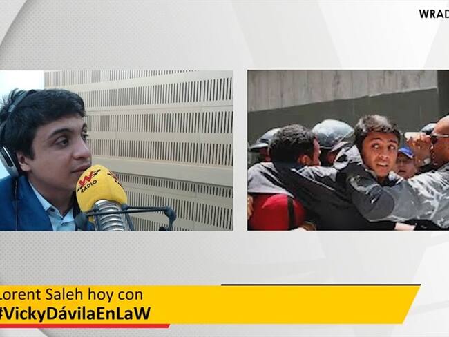 Saleh dice que sospecha de que no querían dejarlo vivo.. Foto: La WCon Vicky Dávila