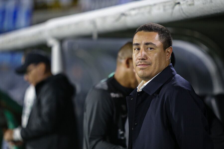 Efraín Juárez, entrenador de Atlético Nacional / Colprensa