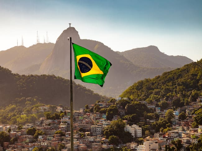 Bandera de Brasil. Foto: Getty Images
