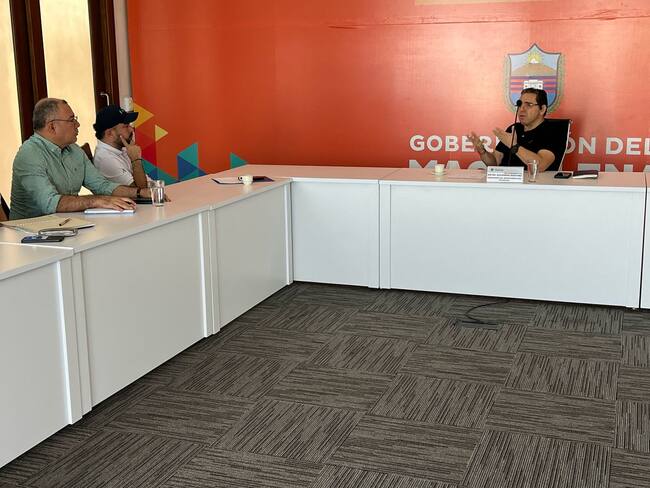 Reunión Air-e y Gobernación del Magdalena/ Air-e