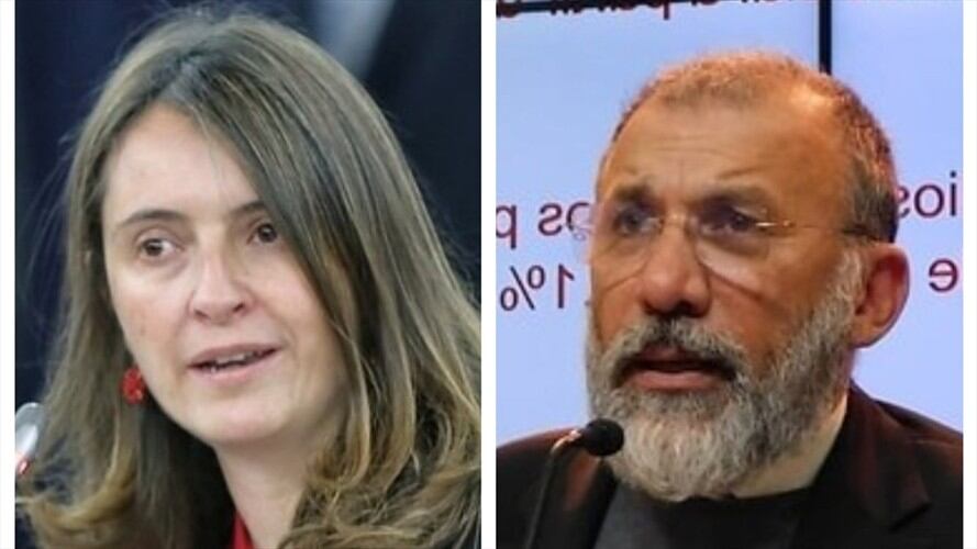 Paloma Valencia y Roy Barreras opinan sobre la imputación de la JEP a exjefes de las Farc. Foto: Colprensa