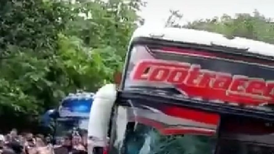 No se reportaron hinchas del Junior heridos. Foto: tomada del video suministrado.