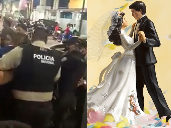 Video: Estaba a punto de casarse y lo arrestó la policía por no pagar cuota de alimentos