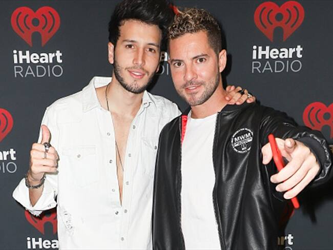Sebastián Yatra y David Bisbal . Foto: Getty Images