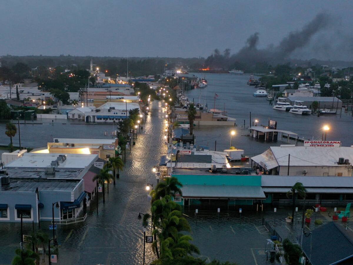 Idalia toca tierra en el noroeste de Florida como un huracán mayor