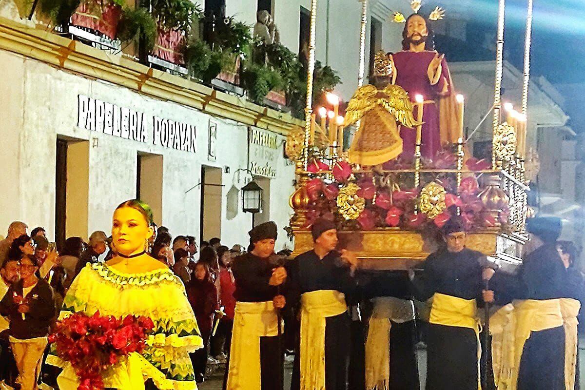 Solo tres procesiones se desarrollaron en su totalidad. Crédito: Junta Permanente pro Semana Santa.