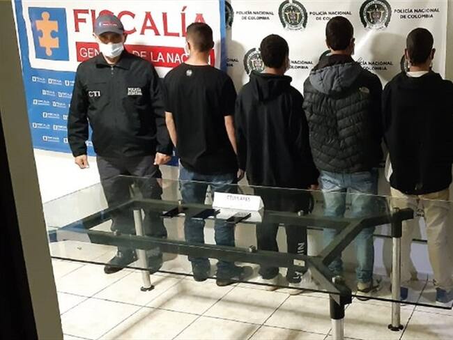 Los operativos se realizaron en zona rural y urbana de esas localidades. Foto: Enviada desde la Policía de Caldas.