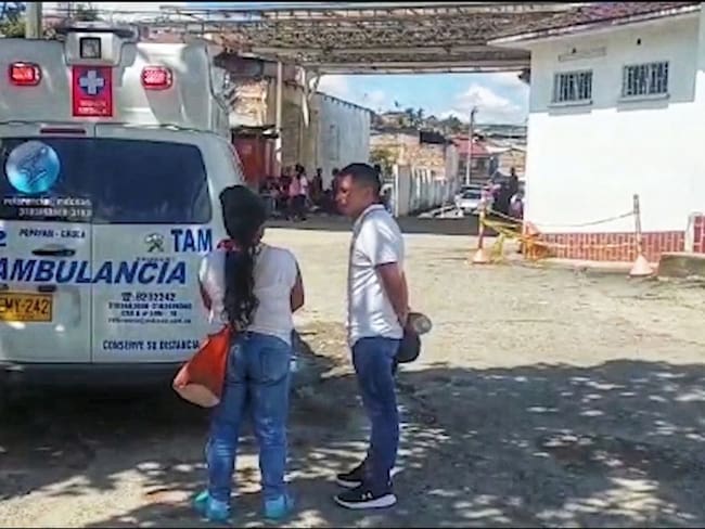 Los cuerpos fueron entregados en el Hospital Universitario San José de Popayán a los familiares de las víctimas. Crédito: Cric.
