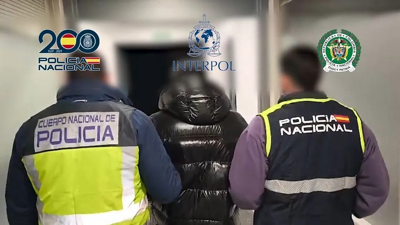 Fue detenido en Madrid, España, alias ‘Mono Gerly’, presunto tercer cabecilla del ELN. Foto: suministrada.