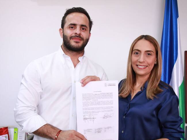 Emma Gómez deja la Secretaría de Educación del departamento de Córdoba. Foto: prensa Gobernación de Córdoba.