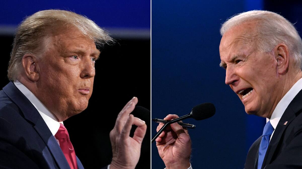 Biden y Trump cruzaron caminos en Nueva York en medio de la campaña electoral