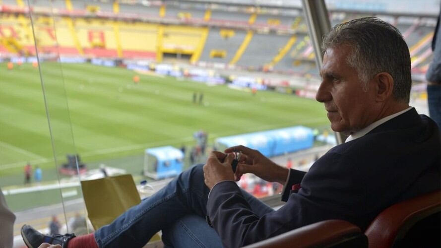 El técnico de la Selección Colombia de Mayores, Carlos Queiroz. Foto: Colprensa