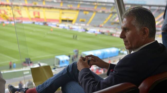El técnico de la Selección Colombia de Mayores, Carlos Queiroz. Foto: Colprensa
