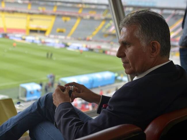 El técnico de la Selección Colombia de Mayores, Carlos Queiroz. Foto: Colprensa