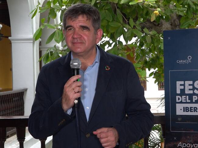 Joaquín de Aristegui, embajador de España en Colombia, habló en el primer Festival del Pensamiento Iberoamericano de Prisa Media.