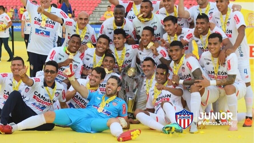 Super Liga 2019. Foto: @JuniorClubSA/ Twitter