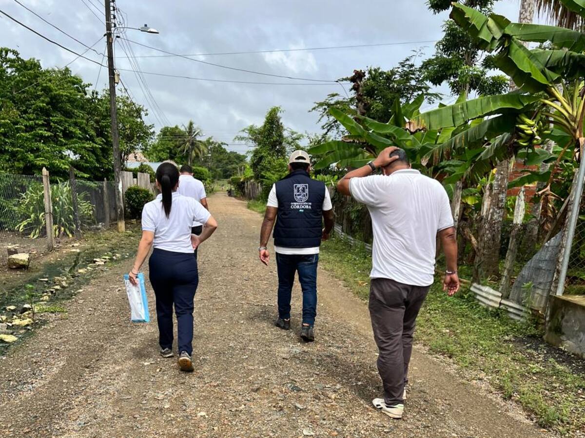 Reportan afectaciones en siete corregimientos de Los Córdobas por fuertes lluvias