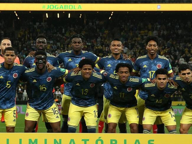 Once inicial de Colombia para enfentar a Brasil en Eliminatorias Sudamericanas hacia Catar 2022. Foto: Alexandre Schneider/Getty Images