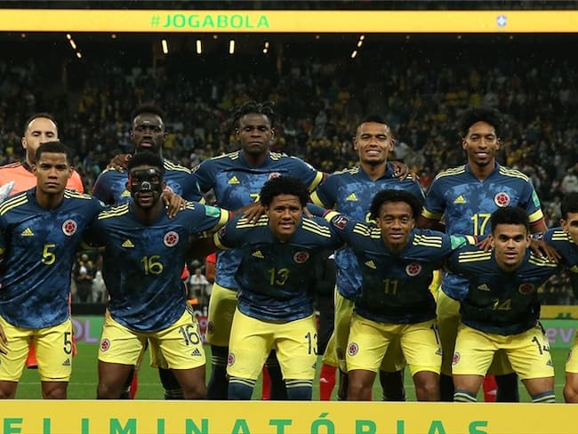 Once inicial de Colombia para enfentar a Brasil en Eliminatorias Sudamericanas hacia Catar 2022. Foto: Alexandre Schneider/Getty Images