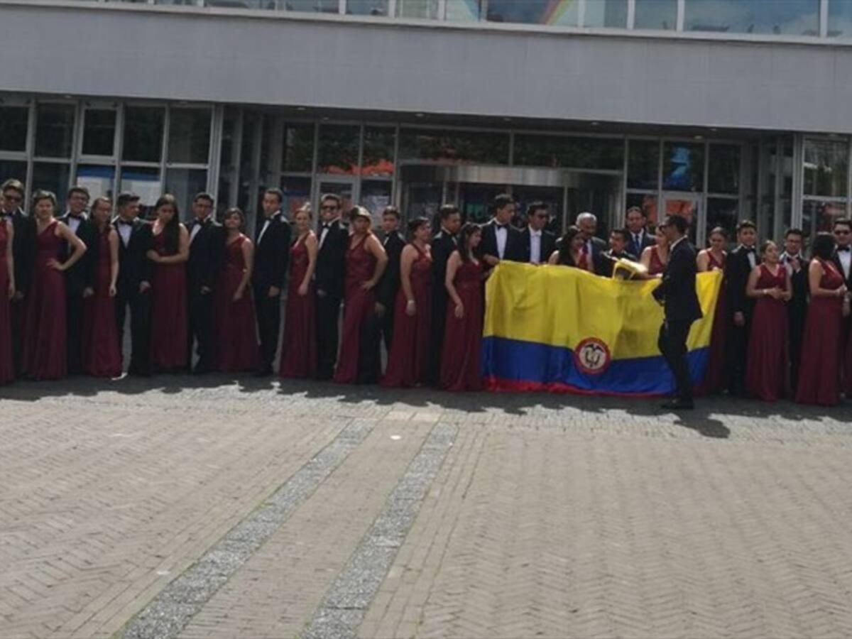 Cajicá obtuvo primer puesto en concurso mundial de bandas en Holanda