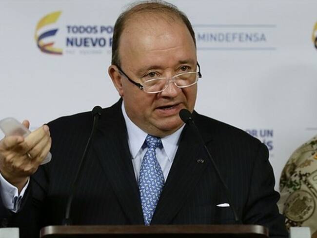 Luis Carlos Villegas, ministro de Defensa. Foto: Colprensa