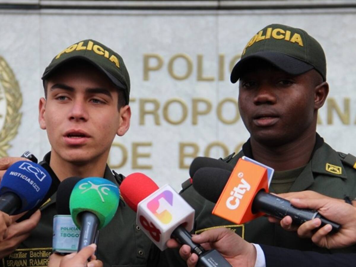 Policía rescató a un recién nacido que habría sido abandonado en un parque de Bogotá