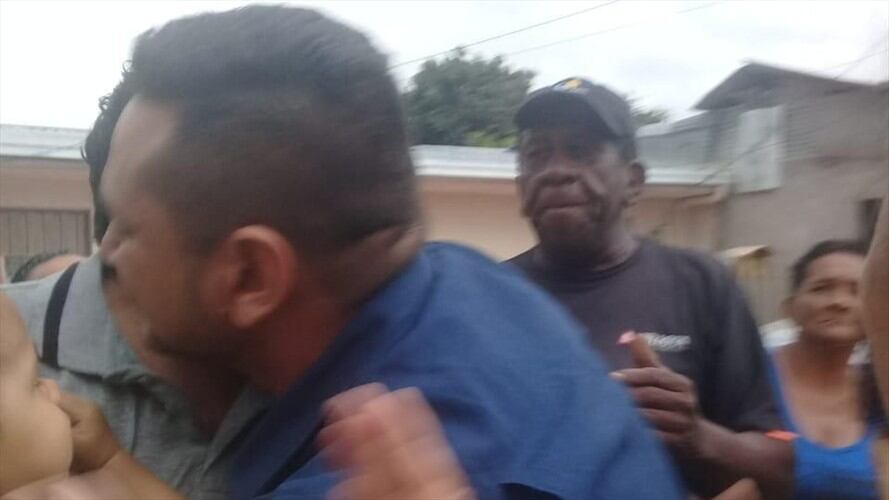 Liberado el hermano del alcalde de Corinto, Cauca. Foto: Cortesía